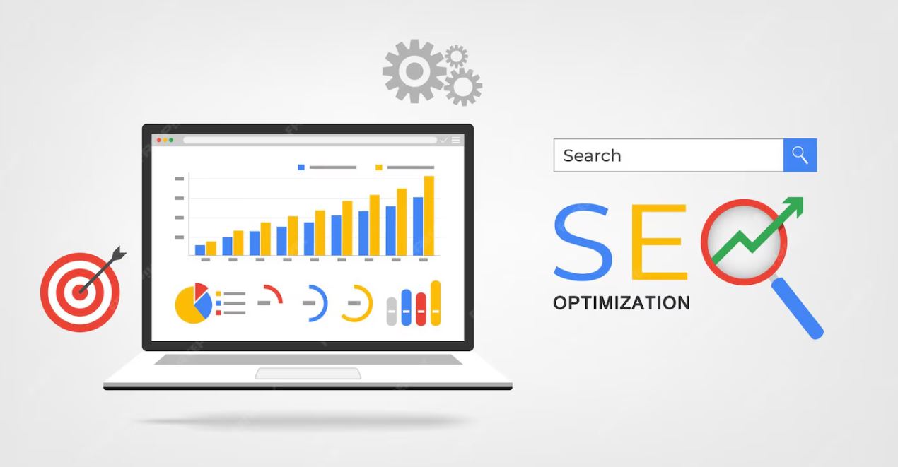 Search Engine Optimization Guide for Digital Link Builder shows the center